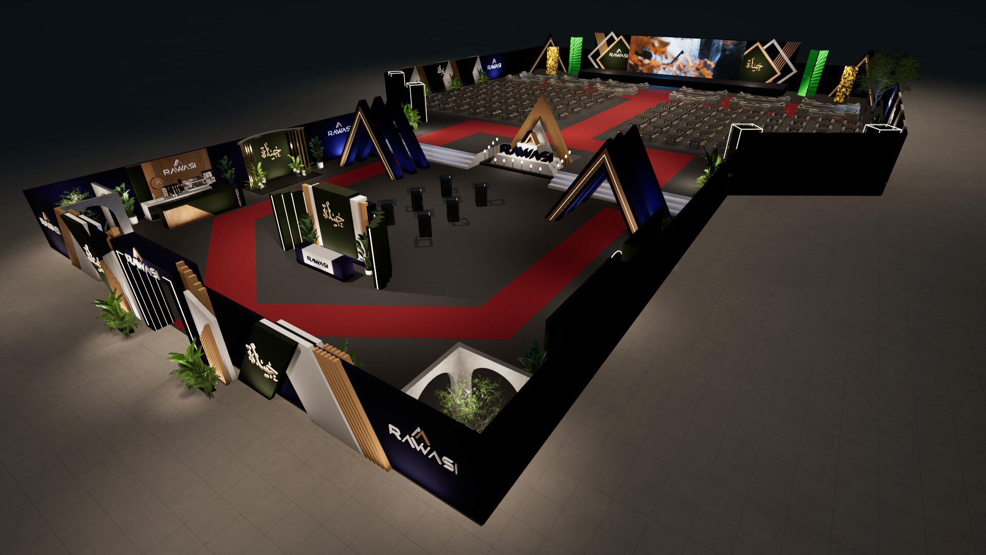 Guest seating right